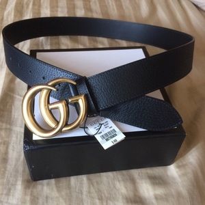 gucci double g mens belt